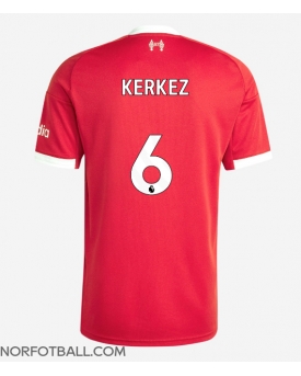 Billige Fotballdrakt Liverpool Milos Kerkez #6 Replika Hjemmedrakt 2025-26 Kortermet